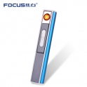 FOCUS LADY  Mini USB Lighter Blue with resistance 
